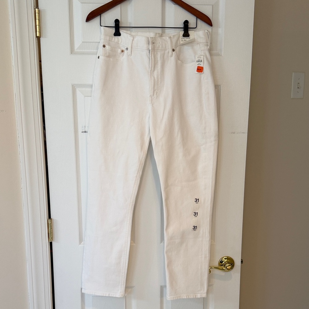GAP Women's Skinny Jeans - Crisp White